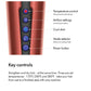 Dyson Airstrait straightener Strawberry Bronze Blush Pink
